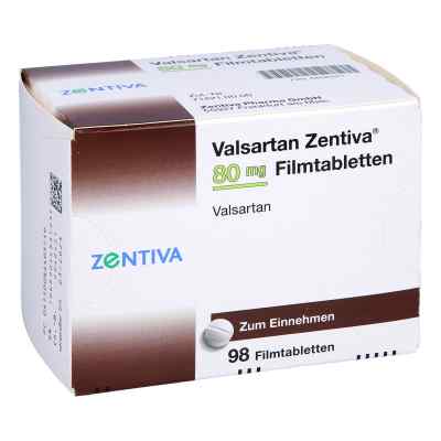 Valsartan Zentiva 80 mg Filmtabletten
