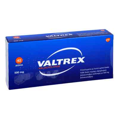 Valtrex 500mg 42 stk von Pharma Gerke Arzneimittelvertrie PZN 01512541