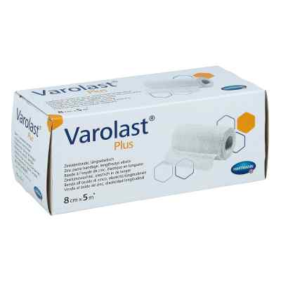 Varolast Plus Zinkleimbinde 8 cmx5 m