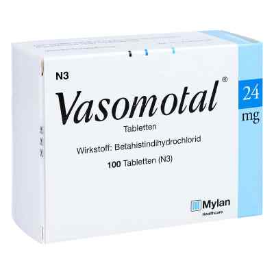 Vasomotal 24 mg Tabletten 100 stk von Viatris Healthcare GmbH PZN 01289043