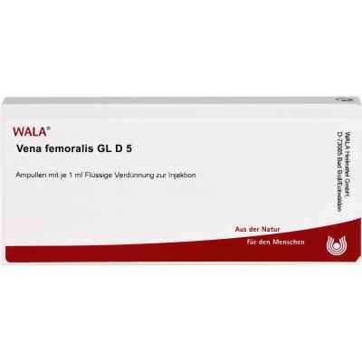 Vena Femoralis Gl D5 Ampullen 10X1 ml von WALA Heilmittel GmbH PZN 03769994