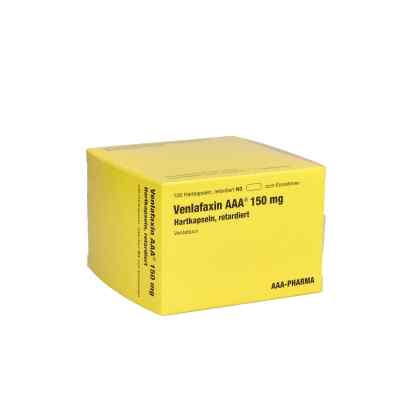 Venlafaxin Aaa 150 mg Hartkapseln retardiert 100 stk von AAA - Pharma GmbH PZN 07263582