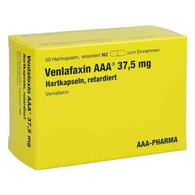 Venlafaxin Aaa 37,5 mg Hartkapseln retardiert 50 stk von AAA - Pharma GmbH PZN 07263518