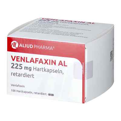 Venlafaxin Al 225 mg Hartkapseln retardiert 100 stk von ALIUD Pharma GmbH PZN 13423305