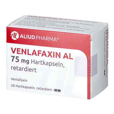 Venlafaxin Al 75 mg Hartkapseln retardiert 50 stk von ALIUD Pharma GmbH PZN 13572577
