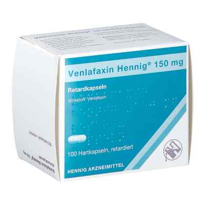 Venlafaxin Hennig 150mg 100 stk von Hennig Arzneimittel GmbH & Co. K PZN 07281278