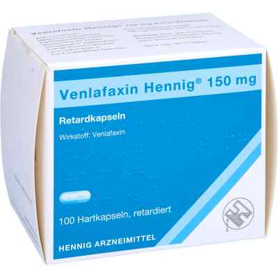 Venlafaxin Hennig 150mg 100 stk von Hennig Arzneimittel GmbH & Co. K PZN 07281278