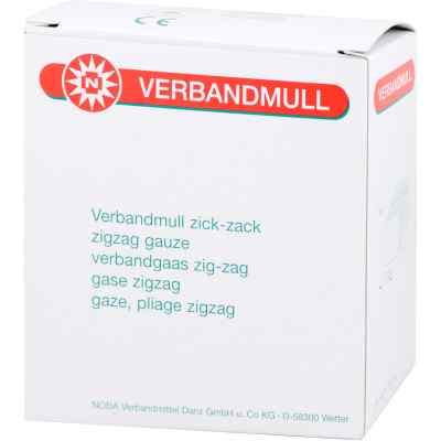 Verbandmull 5m Zickzack 1 stk von NOBAMED Paul Danz AG PZN 04619334