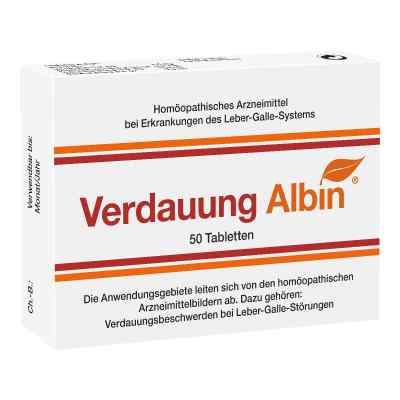 Verdauung Albin Tabletten 50 stk von Homviora Arzneimittel Dr.Hagedor PZN 16868143