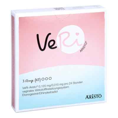 Veri Aristo 0,120mg/0,015mg pro 24std.vaginalring 3 stk von Aristo Pharma GmbH PZN 12590159