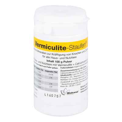 Vermiculite Staufen veterinär Pulver 100 g von Biokanol Pharma GmbH PZN 04254482