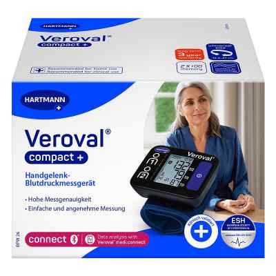 Veroval Compact Plus Handgelenk-blutdruckmessgerät 1 stk von PAUL HARTMANN AG PZN 18163725