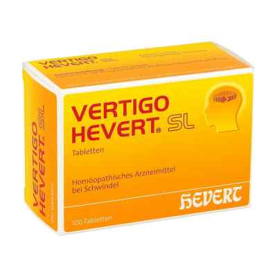 Vertigo Hevert Sl Tabletten 100 stk von Hevert Arzneimittel GmbH & Co. K PZN 06766275