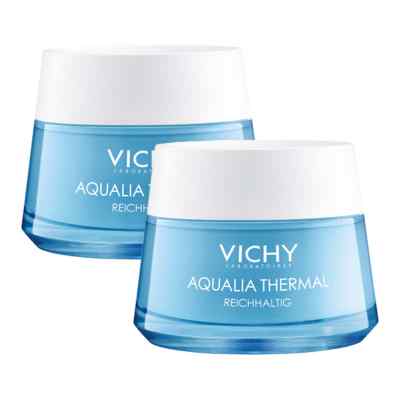 Vichy Aqualia Thermal reichhaltige Creme/r 2x 50 ml von  PZN 08101994