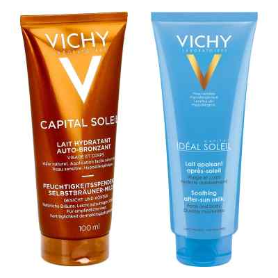 Vichy Capital Soleil Selbstbräuner + Capital Soleil Milch 1 Pck von L'Oreal Deutschland GmbH PZN 08102912