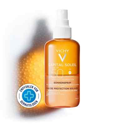 Vichy Capital Soleil Sonnenspray braun Lsf 50 200 ml von L'Oreal Deutschland GmbH PZN 15881549