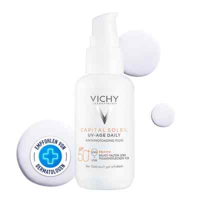 VICHY Capital Soleil UV-Age Daily LSF 50+ Sonnenfluid Sonnenschu 40 ml von L'Oreal Deutschland GmbH PZN 16761480