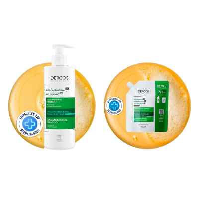 Vichy Dercos Anti-schuppen Shampoo fett. Kopfh.+ Nachfüllpack