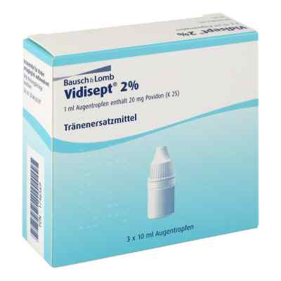 Vidisept 2% Augentropfen 3X10 ml von Dr. Gerhard Mann PZN 01746569