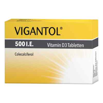 Vigantol 500 I.e. Vitamin D3 Tabletten 50 stk von Procter & Gamble GmbH PZN 13155655