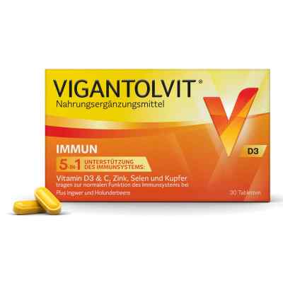 Vigantolvit Immun Filmtabletten 30 stk von Procter & Gamble GmbH PZN 16752311