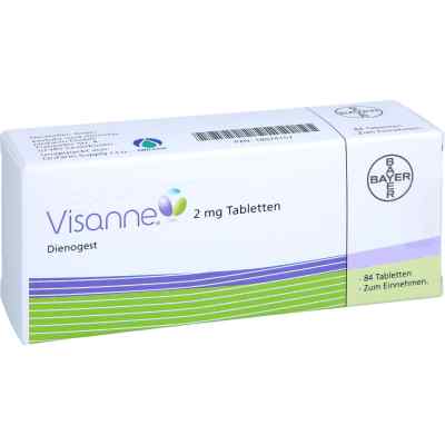 Visanne 2 Mg Tabletten 84 stk von Orifarm GmbH PZN 18074157