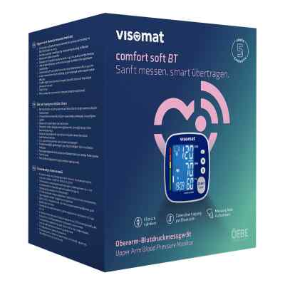 Visomat Comfort Soft Bluetooth Blutdruckmessgerät 1 stk von Uebe Medical GmbH PZN 18701565