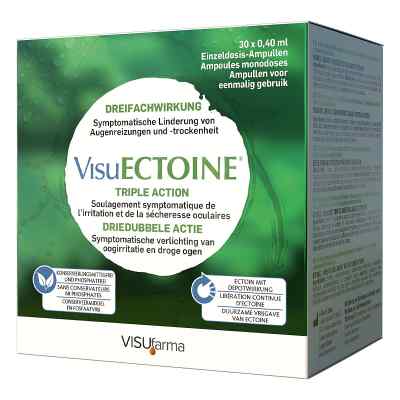 Visuectoine Augentropfen 30X0.4 ml von VISUfarma B.V. PZN 17394032