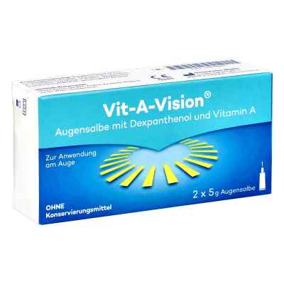 Vit-a-vision Augensalbe 2X5 g von OmniVision GmbH PZN 12418532