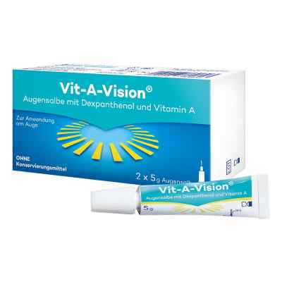 Vit-a-vision Augensalbe 2X5 g von OmniVision GmbH PZN 12418532