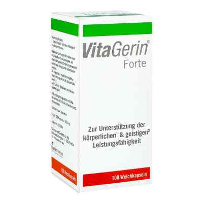 Vita Gerin Forte Weichkapseln 100 stk von MCM KLOSTERFRAU Vertr. GmbH PZN 15620518