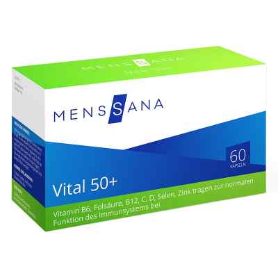 Vital 50+ MensSana Kapseln 60 stk von MensSana AG PZN 09339697