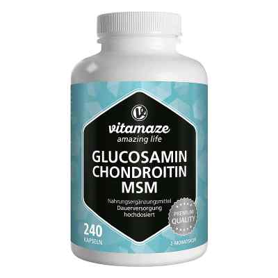 Vitamaze GLUCOSAMIN CHONDROITIN MSM Vitamin C 240 stk von Vitamaze GmbH PZN 13947468