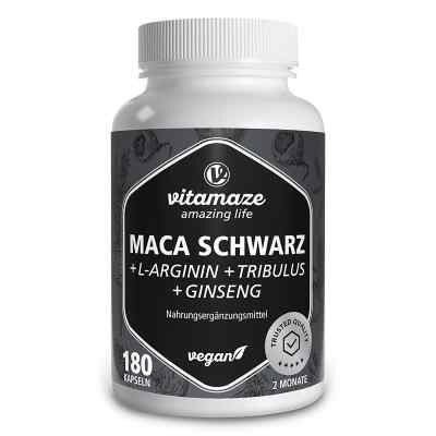Vitamaze Maca Schwarz + L-Arginin + Tribulus + Ginseng Komplex K