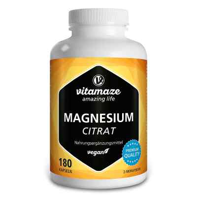 Vitamaze Magnesiumcitrat 360 mg vegan Kapseln
