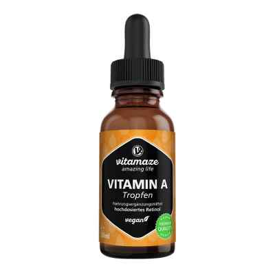Vitamin A 500 Μg Hochdosiert Vegan Tropfen