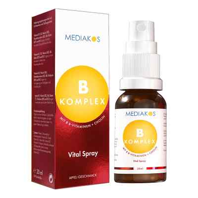 Vitamin B Komplex Mediakos Vital Spray Vegan