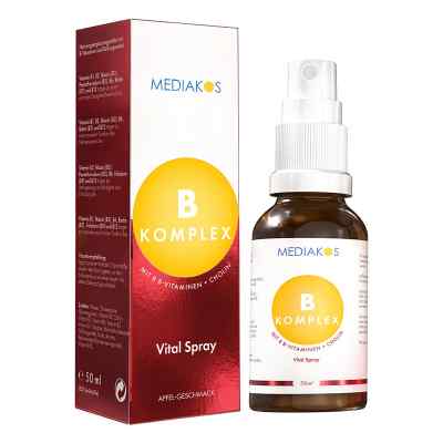 Vitamin B Komplex Mediakos Vital Spray Vegan