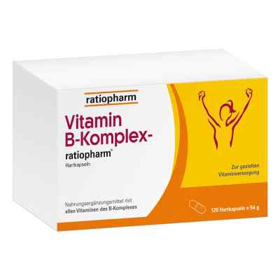 Vitamin B Komplex ratiopharm Kapseln 120 stk von ratiopharm GmbH PZN 13352373