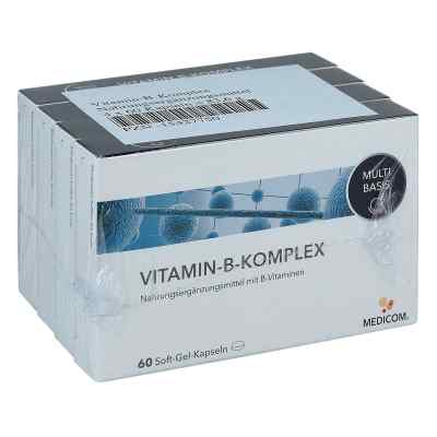 Vitamin-B-Komplex Weichkapseln 4X60 stk von Medicom Pharma GmbH PZN 15427750