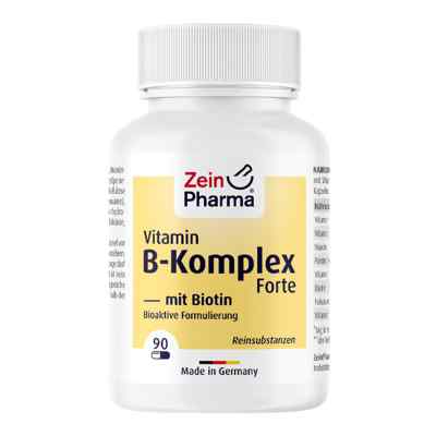 Vitamin B Komplex+biotin Forte Kapseln 90 stk von ZeinPharma Germany GmbH PZN 10141902