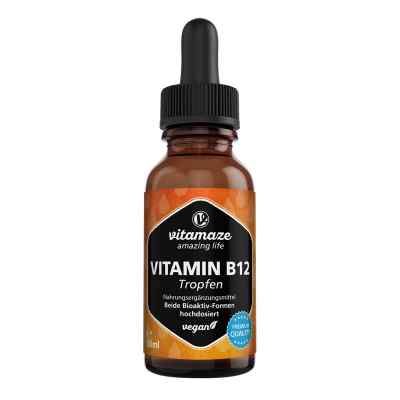 Vitamin B12 100 Μg Hochdosiert Vegan Tropfen 50 ml von Vitamaze GmbH PZN 16819280