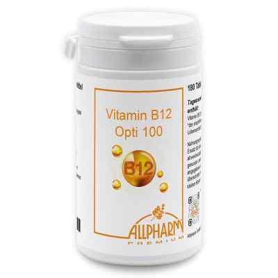 Vitamin B12 Opti 100 Tabletten 180 stk von ALLPHARM Vertriebs GmbH PZN 09520592