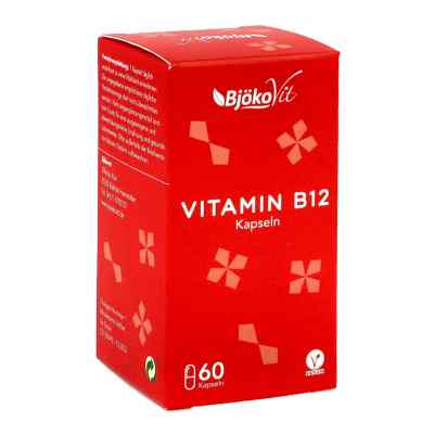Vitamin B12 Vegan Kapseln 1000 [my]g Methylcobalam 60 stk von BjökoVit Björn Kolbe PZN 14439969