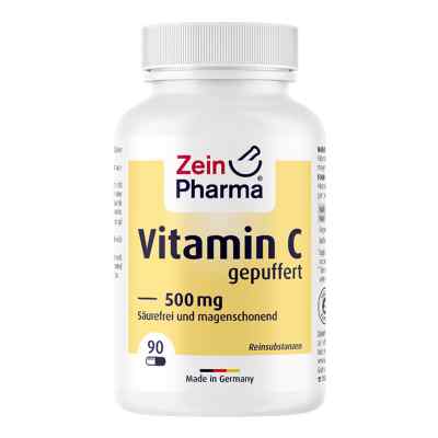 Vitamin C gepuffert Kapseln 90 stk von Zein Pharma - Germany GmbH PZN 11161404