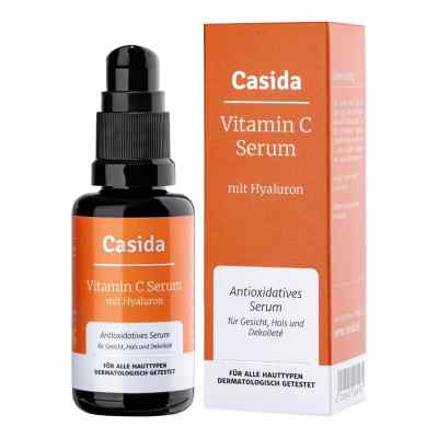 Vitamin C Serum+hyaluron 30 ml von Casida GmbH PZN 14044053