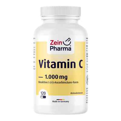 Vitamin C1000 mg Zeinpharma Kapseln 120 stk von Zein Pharma - Germany GmbH PZN 16618854