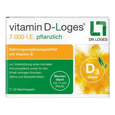 vitamin D-Loges 7.000 I.E. pflanzlich 30 stk von Dr. Loges + Co. GmbH PZN 17525907