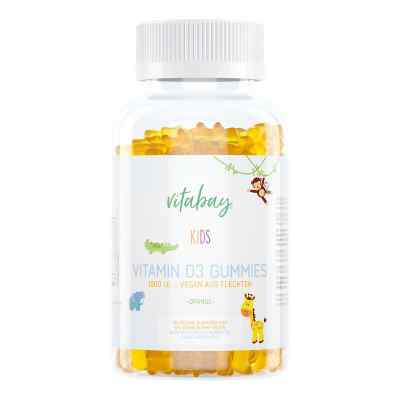 Vitamin D3 1.000 I.e. Fruchtgummis Orange Veg.Kids 120 stk von Vitabay CV PZN 18209373