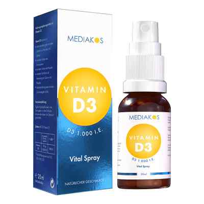 Vitamin D3 1000 I.e. Mediakos Vital Spray